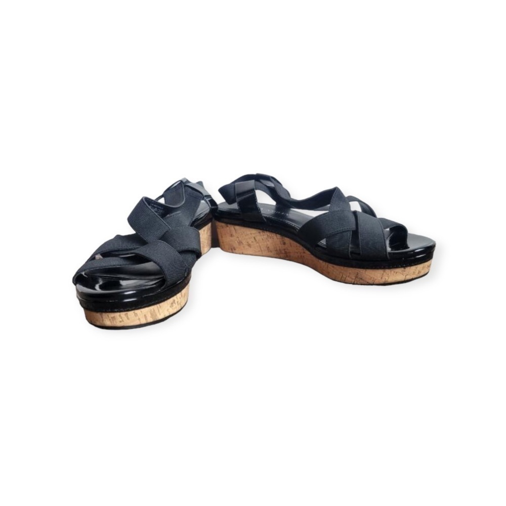 Laura Ashley sandals black brown Size 8.5